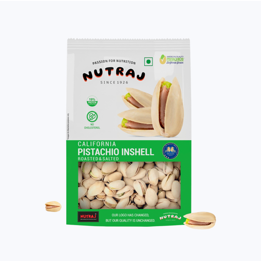 Nutraj California salted n roasted pistachio inshell (400g) - Dailyneeds