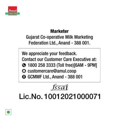 Amul taaza toned milk (1ltr) - Dailyneeds