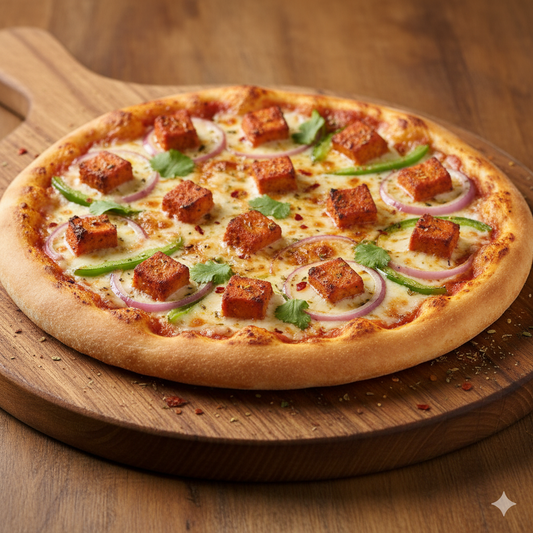 Tandoori paneer pizza (Reg)