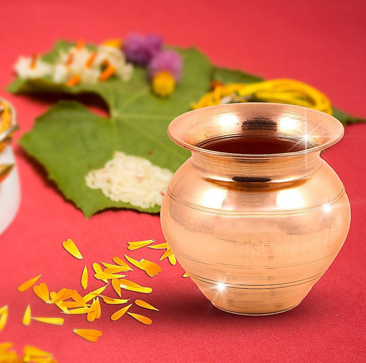 Shubh kart nitya copper kalash - 1 unit