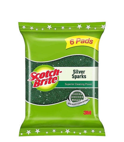 Scotch brite scrub pads pack of 6