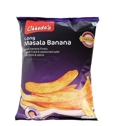 Chheda's long masala banana chips: (170g) - Dailyneeds